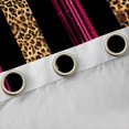 thumbnail image 4 of Erosebridal Animal Pattern Blackout Curtains Set of 2 (52x84 Each),Classic Cheetah Curtain, 4 of 6