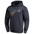 thumbnail image 2 of Men's Navy Utah Jazz Gradient Logo Pullover Hoodie, 2 of 4
