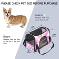 thumbnail image 2 of Easter Premium Fabric Dog Bag - 17x10x11.8 in - 900D Oxford Cloth, Sherpa Base, Nylon Webbing - Sturdy & Stylish Pet Carrier Bag, 2 of 7