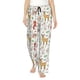 thumbnail image 1 of Balery Cute Little Animals Pantalones de pijama para mujer, pijamas ultraligeros, pantalones de estar por casa-3X-Large, 1 of 6