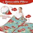 thumbnail image 3 of Pioneer Flower Floral Print Pattern Toddler Nap Mats for Kids Preschool,Sleeping Mat Bag or Kids,Toddler Sleeping Bag,Toddler Nap Mat or Daycare, 3 of 6