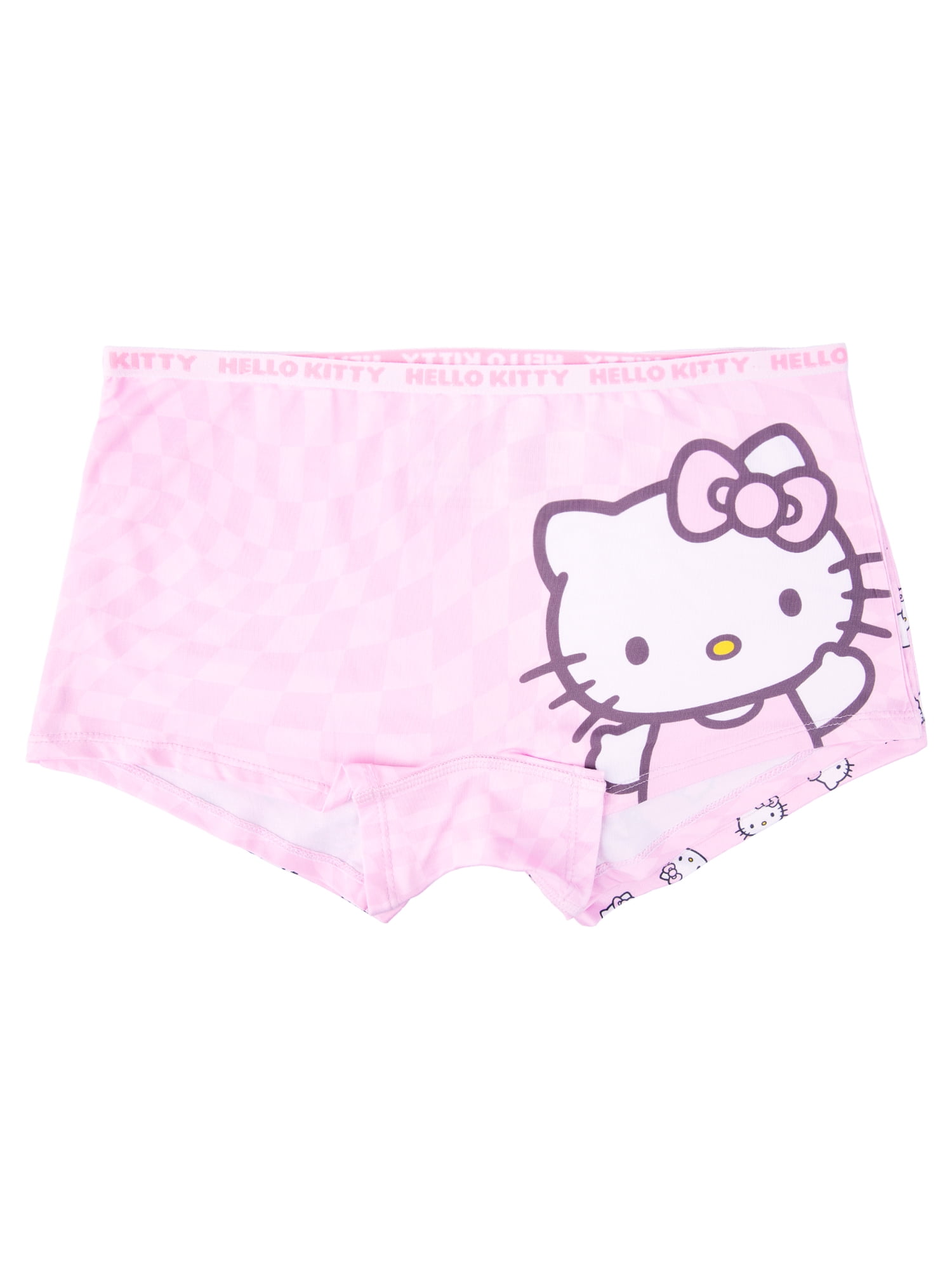 Hello Kitty Woman's and Juniors Boyshort Underwear, 2-Pack, Size S-XL