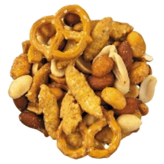 New York Smoky Party Mix Snacking Crunchy Delights Mix - 3 Pound - Smoky Dried Fruit Mix