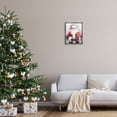thumbnail image 3 of Stupell Industries Santa with Red Gift Holiday Painting Gray Floater Framed Canvas Art Print Wall Art, 17 x 21, 3 of 10