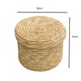 thumbnail image 2 of Topumt Round Wicker Baskets Handwoven Fruit And Vegetable Storage With Lids, 2 of 5