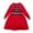 Red, variant on Kilaqueen Girls Sweater Dresses Long Sleeve Lapel Cotton Knitted Pullover Dresses Casual Fall Winter Trendy Dress for 3-8 Years