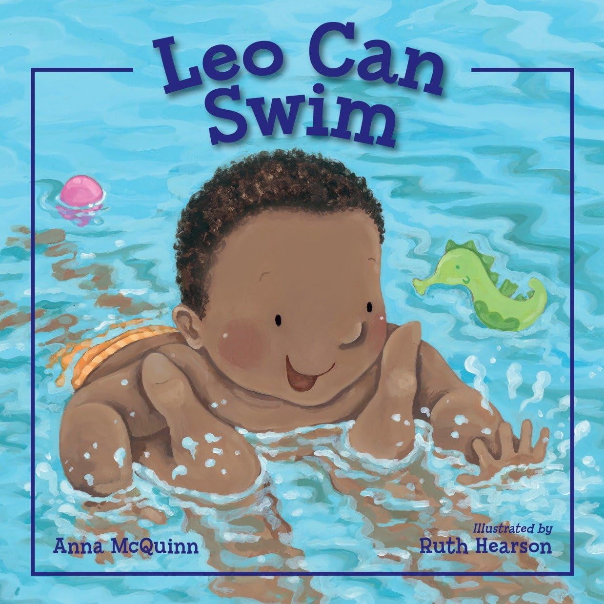 Leo Loves Baby Time: Leo Gets a Checkup; Leo Can Swim by Anna McQuinn (Hardcover Collection)
