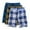 White, variant on DxhmoneyHX Men's Soft Cotton Pajama Shorts Big and Tall Elastic Waistband Plaid Sleep Shorts Drawstring Lounge Shorts