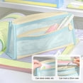 thumbnail image 5 of Zipper Pouches for Organizing,Mesh Zipper Pouch Bags,Mesh Nylon Storage Bag with Zipper,9IN Small Makeup Bag Toothbrush Toothpaste Cosmetic(Blue), 5 of 6