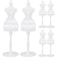 thumbnail image 1 of MLINS 6Pcs Doll Clothes Mannequin Doll Dress Display Form Stand Doll Dress Gown Model Stand, 1 of 6