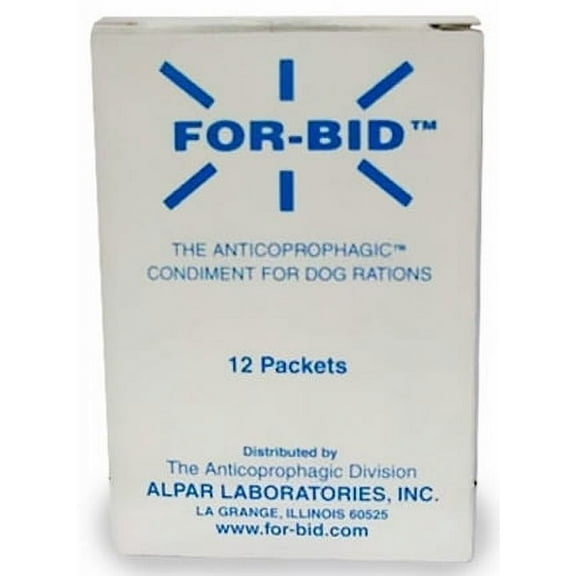 Forbid Coprophagia Stool-Eating Deterrent 12 Packets