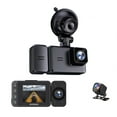 thumbnail image 2 of RYRDWP Dash Cam WiFi 1080P FHD Car Driving Recorder 2-inch IPS Screen Three Lens Car Camera 170 Wide Angle/Motion Tracking/Reverse Image/G Sensor/HD Night Vision, 2 of 9