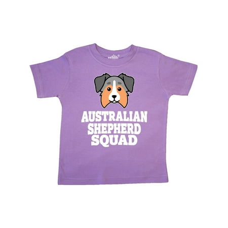 

Inktastic Dog Australian Shepherd Squad Gift Toddler Boy or Toddler Girl T-Shirt