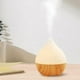 thumbnail image 3 of Difusor de aromaterapia de aire a base de grano de madera para aromaterapia en el hogar y la oficina con luz nocturna, humidificador de niebla fría, 3 of 5