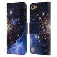 thumbnail image 1 of Head Case Designs Officially Licensed Cosmo18 Space Star Cluster Leather Book Wallet Case Cover Compatible with Apple iPod Touch 5G 5th Gen, 1 of 6