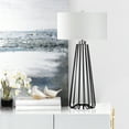 thumbnail image 3 of SAFAVIEH Estill Mid-Century 34-Inch High Table Lamp, Black, 3 of 13