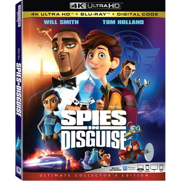 th Century Fox Home Entertainment Spies In Disguise 4k Ultra Hd Blu Ray Dvd Walmart Com Walmart Com