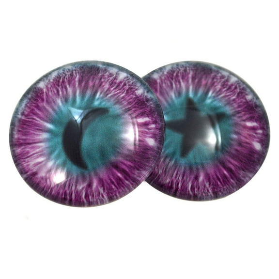 Moon and Star Fantasy Glass Eyes