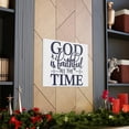 thumbnail image 6 of Scripture Walls God Is Faithful All The Time Deuteronomy 31:6 Christian Wall Art Print Ready to Hang Unframed, 6 of 18