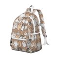 thumbnail image 2 of Corgi Crowd Backpack for School,Cute School Bag,Schoolbag with Adjustable Shoulder Straps & Padded Back,13.4"x11"x4.7", 2 of 6