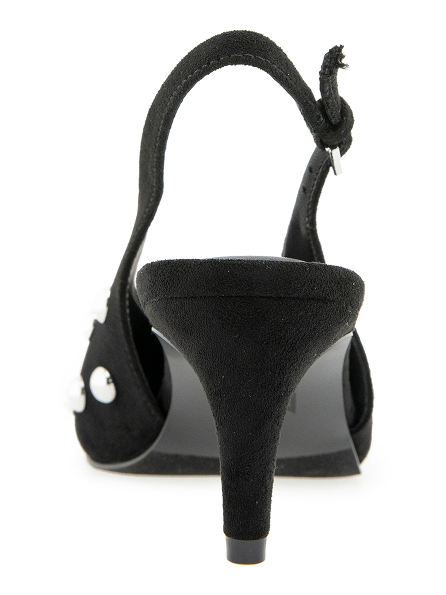 RM by Rebecca Minkoff Women's Leena Studded Pointed Toe Slingback Heel