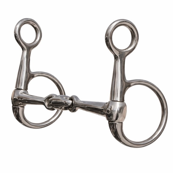 Horse 4 1/2" English Riding Double Jointed Baucher Bit 35526A