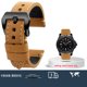 thumbnail image 3 of Correa de reloj de cuero retro de 24 mm universal para Panerai PAM111 441 para Breitling Avengers Super Ocean Correa de reloj con cronometraje mecánico, 3 of 5