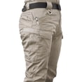 thumbnail image 4 of Men 6 Pocket Cargo Work Pants Durable Regular Fit Breathable Outdoor Utility Trousers S-XXL, 4 of 9