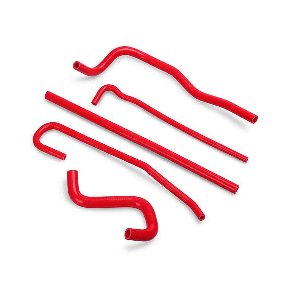 Mishimoto MMHOSE-VET-97ANCRD Ancillary Hose Kit Compatible With Chevrolet C5 Corvette Z06 1997-2004 Red
