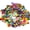 Multi, variant on Multicolor Metallic Foil Confetti(0.59 inch) Round Dots Glitter Rainbow Table Confetti for Party Wedding Decorations,2.11 OZ per pack