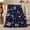 Mystical Celestial Seashells Moons Pearls Cosmic Ocean, variant on Mystical Celestial Seashells Moons Pearls Cosmic Ocean, Festive Holiday Scene, Warm Flannel Blanket for Living Room and Reading Nook, Art Lovers Friendship Gift, Festive Home Decor