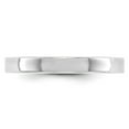 thumbnail image 2 of 10k White Gold 3mm Lightweight Flat Wedding Band Size 12.5 1WFLL030, 2 of 4