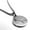 Silver, variant on Stainless Steel Cancer (Crab) Astrology Constellation Round Medallion Pendant Necklace