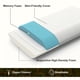 thumbnail image 4 of Almohada de viaje Vekkia de espuma viscoelástica comprimible con funda, 4 of 7