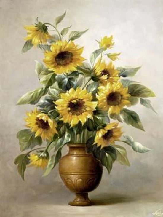 Sunflowers In Bronz