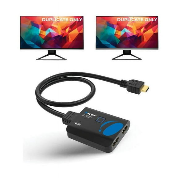 HDMI Splitter 1 input 2 output 4K@30Hz with HDMI Male Connector (HD-102C)