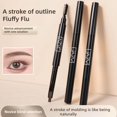 thumbnail image 4 of SharkTRUE 1pc Extremely Thin Double Headed Eyebrow Pencil Waterproof And Long-lasting Sweat Easy To Not, 4 of 8