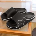 thumbnail image 5 of Zapatillas antideslizantes de fondo suave para interiores de EVA con patrón de oso de dibujos animados Wmkox8yii ytu10650, 5 of 5