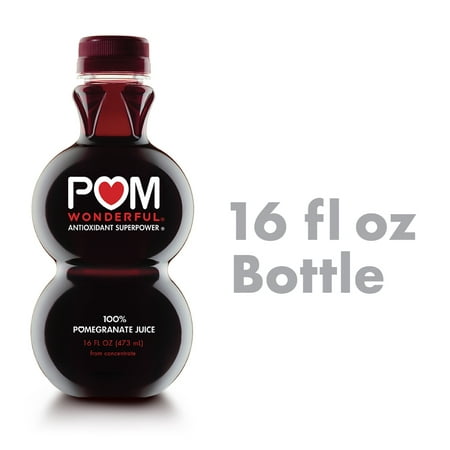 POM Wonderful 100% Pomegranate Juice, 16 Ounce