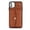 Brown, variant on for iPhone 11 Back Case, Luxury Ultra Slim Shockproof PU Leather Card Slots Kickstand Magnetic Snap Shoulder Strap & Wristlet RFID Blocking Phone Cover for iPhone 11, Rosegold