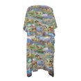 thumbnail image 2 of HELLHERO High Quality Fabrics Bathing Suit Cover Up for Summer Kimono Free Size Long Kimono Swimsuit Cover Up Scenic Horses, 2 of 6