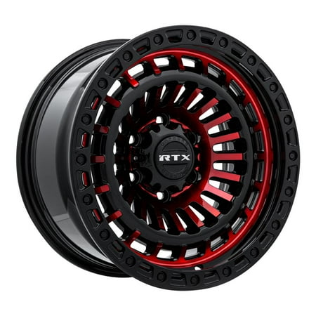 17 Inch Black Alloy Wheel Rim for Jeep Wrangler JK, RTX 83092 17x9 5x127 5Lug