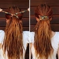 thumbnail image 4 of Cravate Ethnique de Style Rétro Dreadlocks Cravate Cheveux Fait à la Main Fil de Fer Flexible Incrusté Ponytail Pliable Titulaire Accessoires de Cheveux, 4 of 6