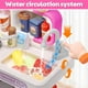 thumbnail image 2 of Set de cocina Kids Play Cute Stone de 102 cm, estufa y fregadero, color rosa, 2 of 9