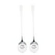 thumbnail image 1 of 2 unids Sopa Spmoon Spoons Cucharas Cucharas de acero inoxidable Mango largo Spoons, 1 of 4