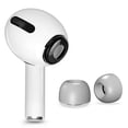 thumbnail image 3 of [6 pares] Auriculares para Airpods Pro y Airpods Pro 2 con orificio de reducción de ruido, auriculares de silicona Airpods Pro con caja de almacenamiento portátil y ajuste en estuche de carga Rojo Verde, 3 of 4