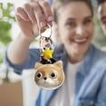 thumbnail image 2 of Pendentif de Rangement pour Poils de Chat - Sphère Commémorative pour Propriétaires d'Animaux, 2 of 9