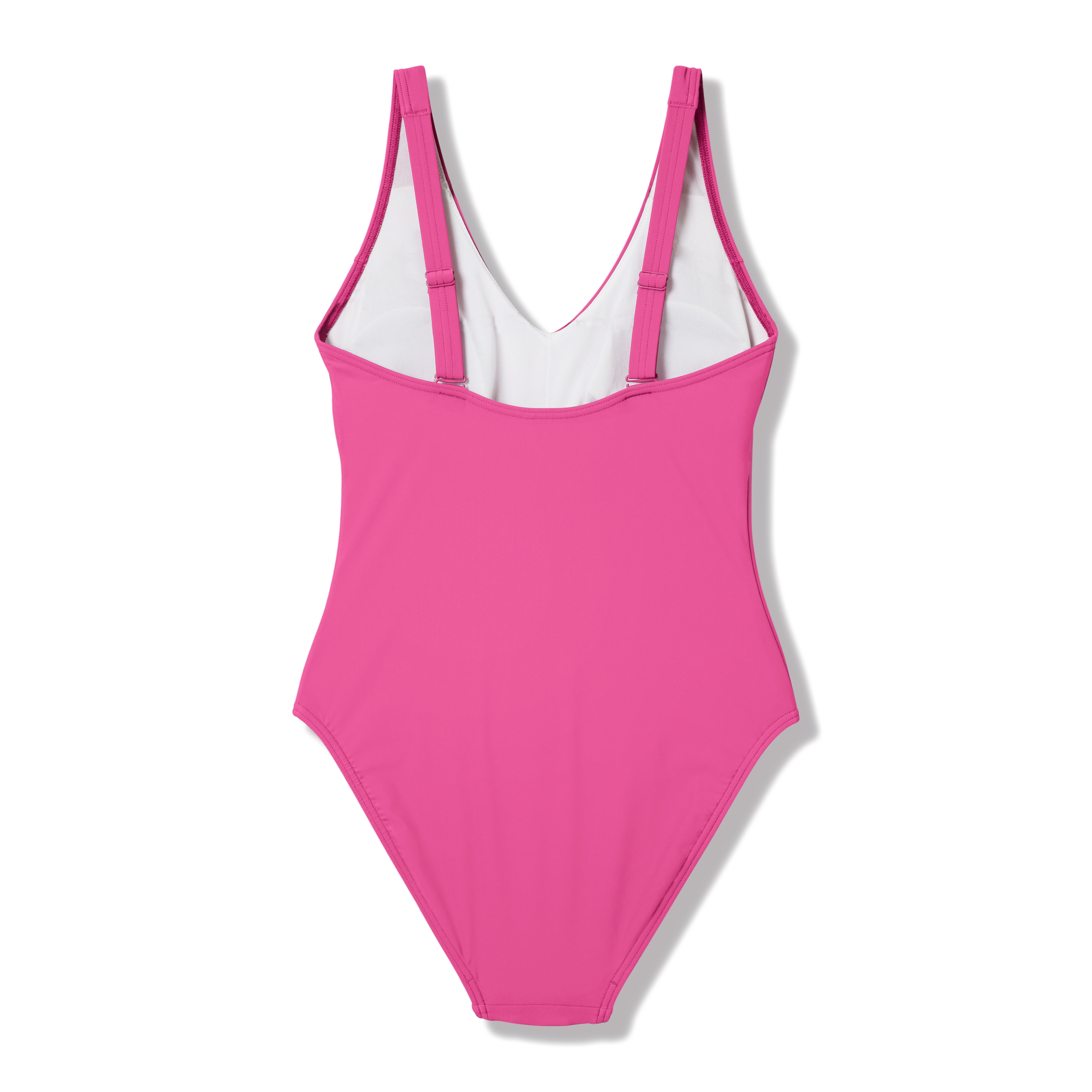 Speedo Women's Colorblock V-Neck One Piece with Adjustable Straps Swimsuit, Sizes XS - XXL
