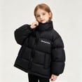 thumbnail image 6 of SKIYLEVZ Girls' Puffer Jacket Mock Neck Quilted Padded Coats Lightweight Breathable Warm Winter Outerwear 1-12 Years, 6 of 9