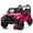 Pink 8, variant on Bikes 24V 160W Electric Ride-On ATV – Realistic Off-Road Design with 2WD,Decorative Flags,On/Off Light Switch,Volume Control W/ Bluetooth,USB Port,Built-in Music & Multi-Color,recommended